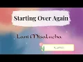 Download Lagu Starting Over Again - Lani Misalucha ( lyric)