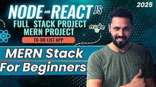 React Node js MERN Stack Project Tutorial in Hindi To-Do App for Beginners