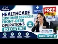 Hospital Receptionist Course Front Desk Executive Training Free