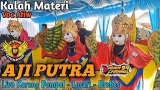 kalah materi voc afiw burok aji putra live karang dempel losari