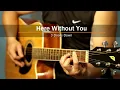 Here without you - 3 Doors Down (Acoustic karaoke)