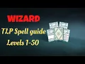 EVERQUEST - WIZARD spell guide for Mischief TLP server 2021 Levels 1-50
