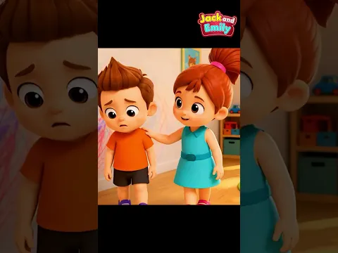 Drew On The Wall Song Shorts 1 | Jack & Emily Kids Songs & Nursery Rhymes #shorts