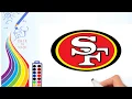 How to Draw - Drawing the San Francisco 49ers logo