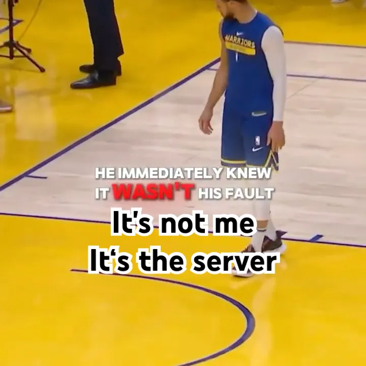 When Curry MISSED his dribble