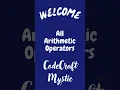 All Arithmetic Operators C Programming Exercise