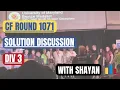 Codeforces Round 1071 Div 3 Solution Discussion