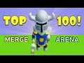 TOP 100 I got RANK 94 in MERGE ARENA