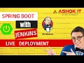 Spring Boot Application Deployment Using Jenkins CI CD Live Demo Ashok IT
