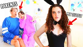 PARENTS REACT TO MY SCANDALOUS HALLOWEEN OUTFITS w/ The Norris Nuts