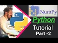 Python Numpy Tutorial In Hindi Part - 2 Numpy Tutorial Numpy Array Python Coursopedia