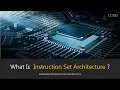 What Is Instruction Set Architecture Computer Organization And Architecture COA