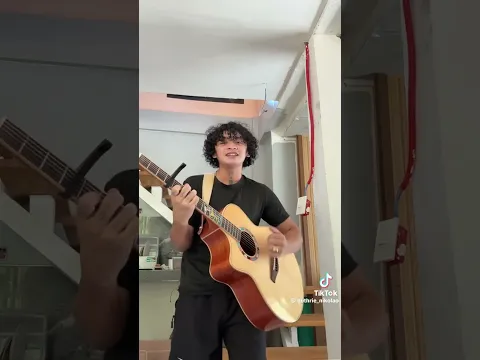 Me singing Indonesian song in acoustic guitar version🔥🔥🔥 #music #guthrienikolao #acoustic #guitar