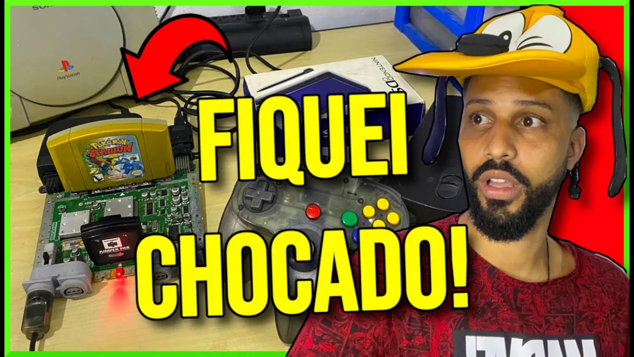 TESTEI GAMES COMPRADOS NA FEIRA DO ROUBO E.... CAÇADA GAMER