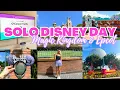 DISNEY VLOG Solo Magic Kingdom Day Epcot Night with a Friend