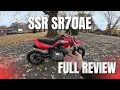 SSR SR70AE 70cc Pit Bike Review Budget Beast or Kid s Toy Honest Ride Test