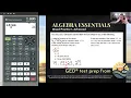 GED Math Mean and Median and the Formula Sheet 1 MP1 Adv 6