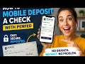 How to mobile deposit a check with PenFed