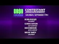 Contestant Announcement - August 1 2026 26