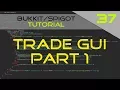 Minecraft Plugin Tutorial Trade GUI part 1