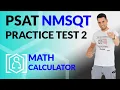 PSAT Math Practice Test 2 Calculator In Real Time