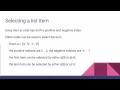 Python negative subscripts
