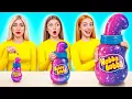 Download Lagu Big, Medium and Small Plate Challenge | Smart Gadgets vs Hacks by Candy DO