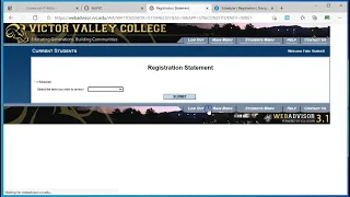 WebAdvisor - Registration Statement