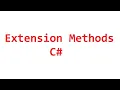 Extension Methods in C Extension Methods in CSharp with Real-time Examples