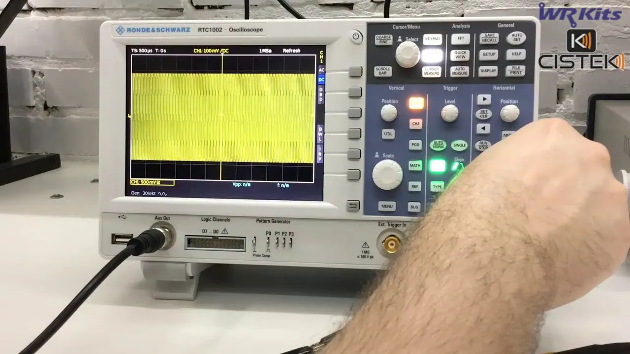 UTILIZE A FFT DO OSCILOSCÓPIO DO JEITO CERTO! ÓTIMA DICA