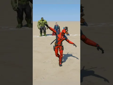 MARVEL, DC AND ANIME HEROES VEHICLE KICK CHALLENGE, WHO CAN DESTROY MORE VEHICLES | #Shorts | #gta5