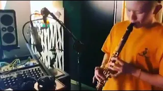 Seventeen S Woozi Playing Clarinet Light A Flame On Bumzu S Instagram 