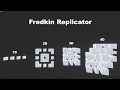 Fredkin Replicator in multiple dimensions