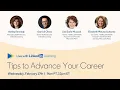 Live with LinkedIn Learning Tips for Advancing Your Career