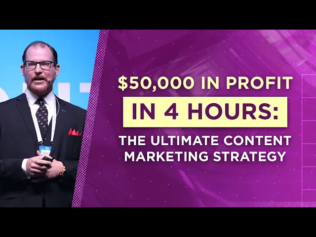 Thumbnail for 50 000 $ zisku za 4 hodiny: Najlepšia stratégia obsahového marketingu