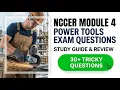 NCCER Module 4 Power tools Exam Questions Pass On Your First Try 2026