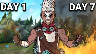 one week as a jungle main in league of legends