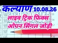 Kalyan Trick Today 2026 Kalyan fix open jodi Kalyan Today Kalyan trick kalyan chart