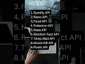 Best Api for developers