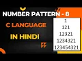 Print Number Pattern - 8 Using C Language CodeOnFire
