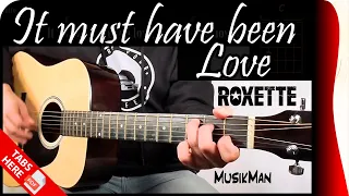 it must have been love roxette guitar cover musikman n 044