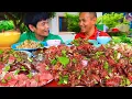 Download Lagu ลาบเนื้อวัวจุ๊เนื้อสดจิ้มแจ่วขมๆแซ่บคักขนาดครับพี่น้องMUKBANG EATING SHOW#โก้อีสานพาแดก 