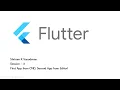 3 Your First App with Flutter Hello World with flutter