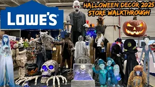 LOWES Halloween Decor 2025 Full Store Walkthrough Incredible Animatronics