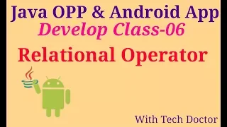 Java Object Oriented Programming Android App Develop - o6