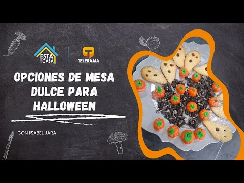 Hoy preparamos: Opciones de mesa dulce para halloween