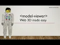 Using the model-viewer editor