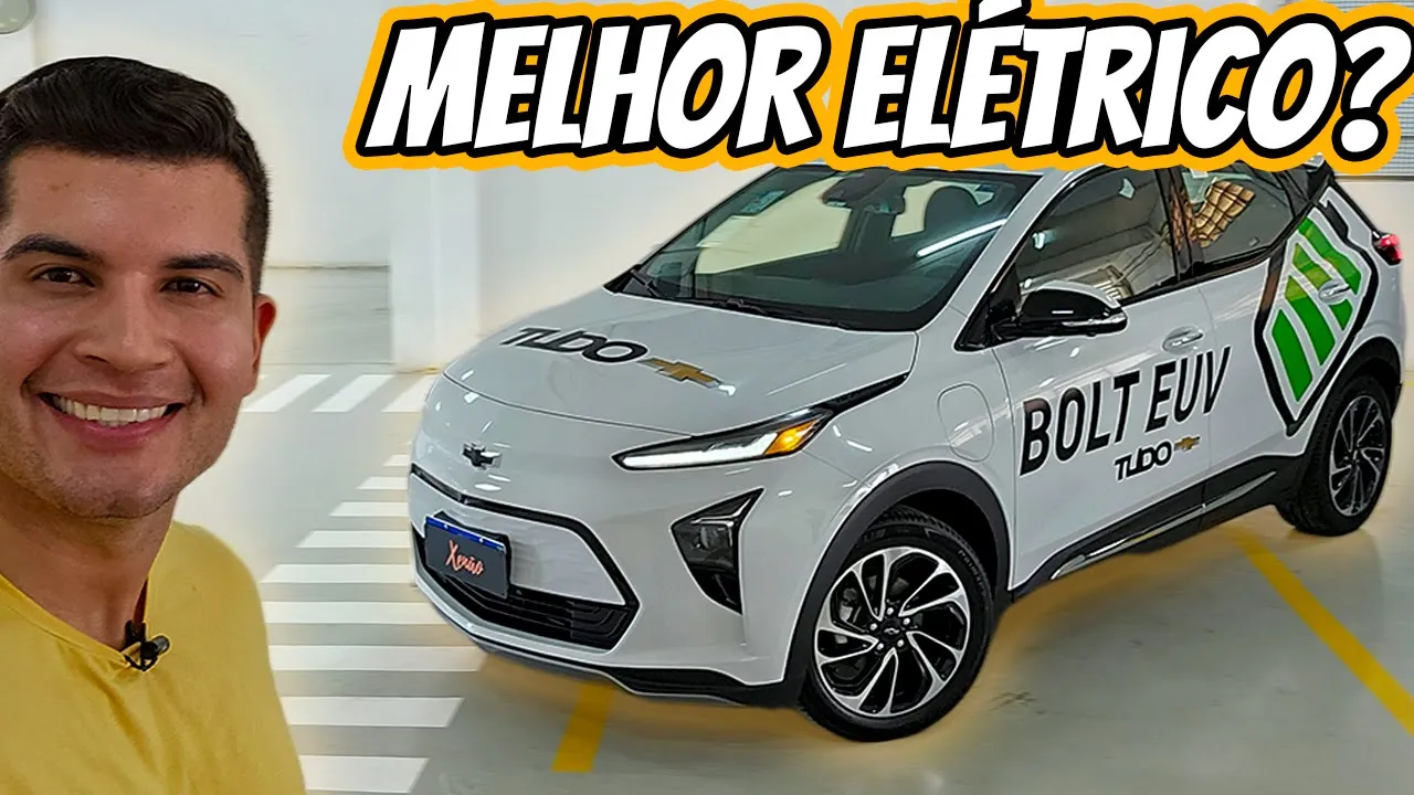 Chevrolet Bolt EUV 2023 - O único carro ELÉTRICO da Chevrolet (no Brasil)