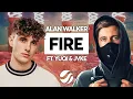 Download Lagu Alan Walker - Fire! (feat. YUQI \u0026 JVKE)