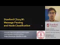 Stanford CS224W ML with Graphs 2021 Lecture 5 1 - Message passing and Node Classification